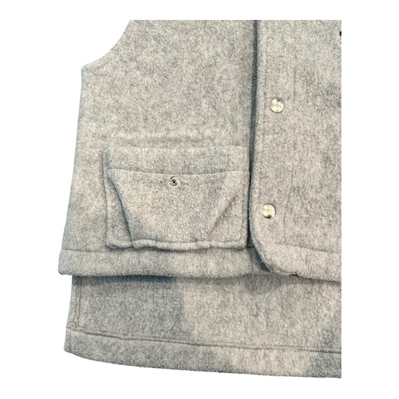 William Montana Wear Mickey‎ Mouse Vest Fleece Gray Disney Made In USA Vintage - Picture 5 of 7